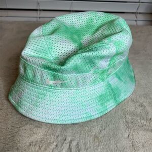 Nike Unisex Bucket Hat M/L Green Breathable Mesh Casual